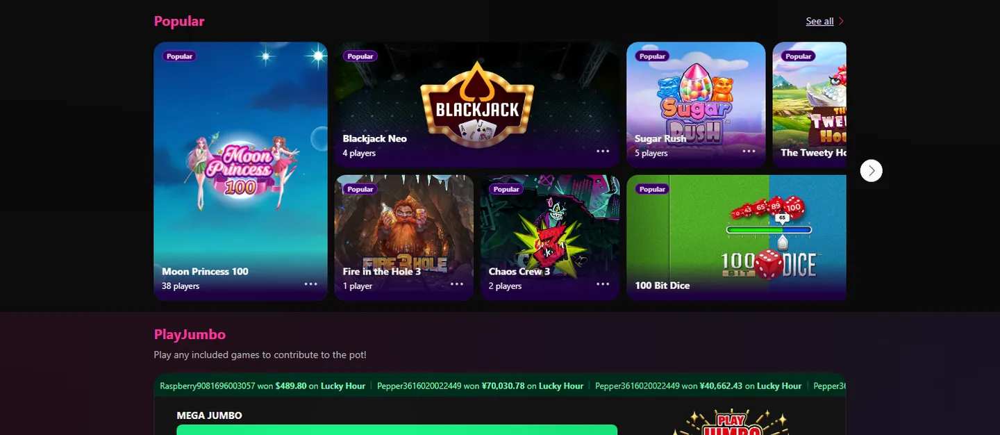 InterCasino — 50 Freispiele + 50 Freispiele